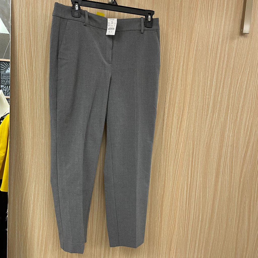 Nwt J. Crew Gray Crop Pants Size 10 Petite